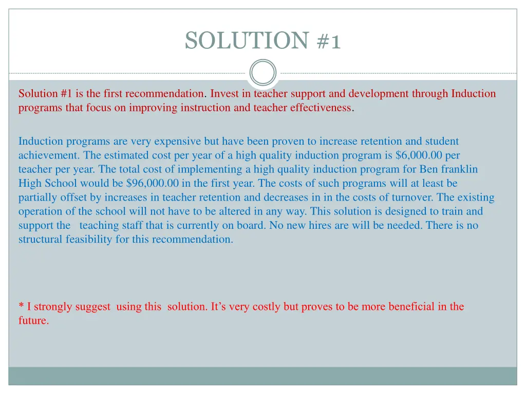 solution 1