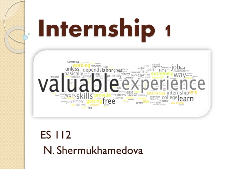 internship 1