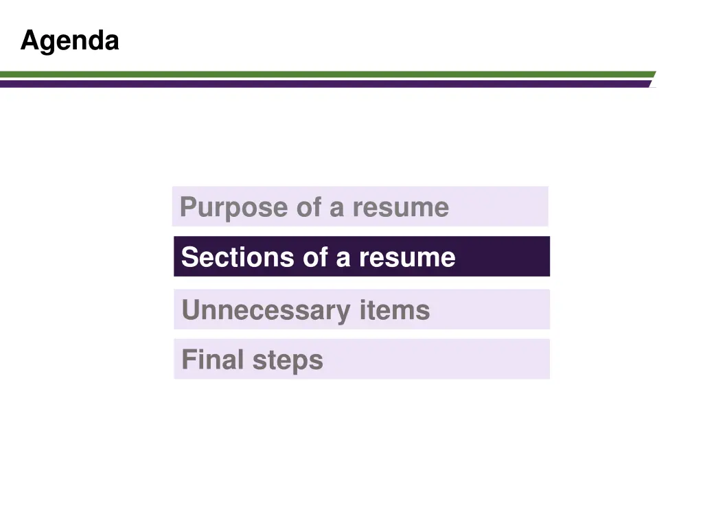 agenda 1