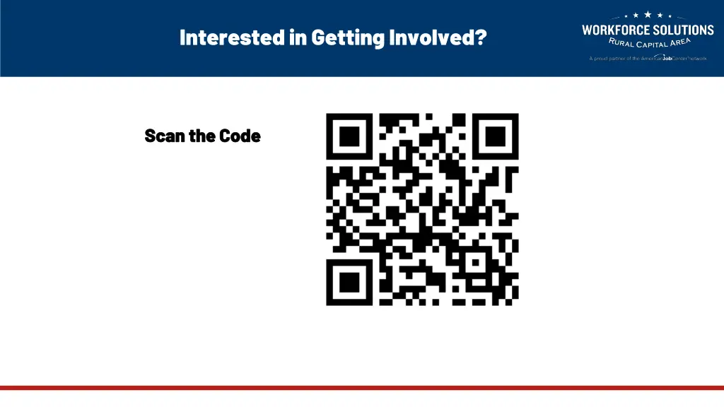 interested in getting involved