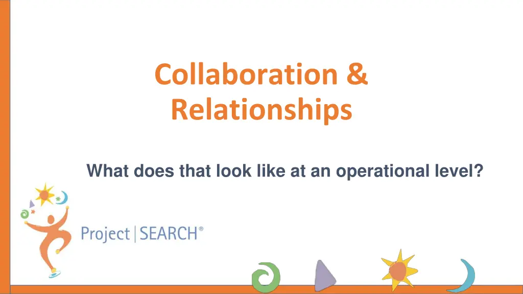 collaboration relationships
