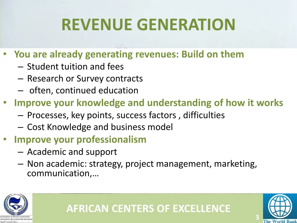 revenue generation 2