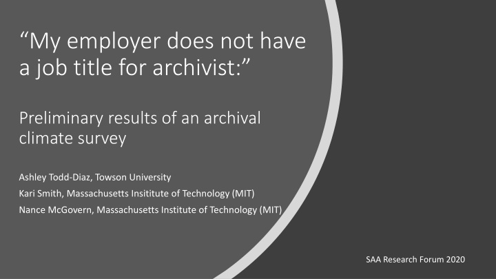my employer does not have a job title