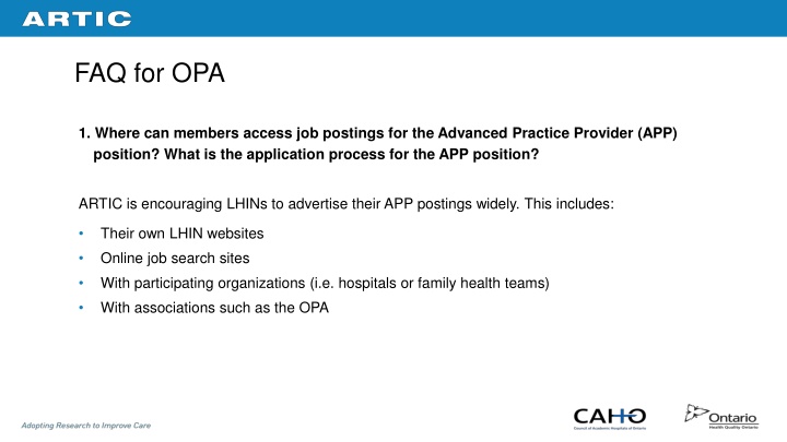 faq for opa