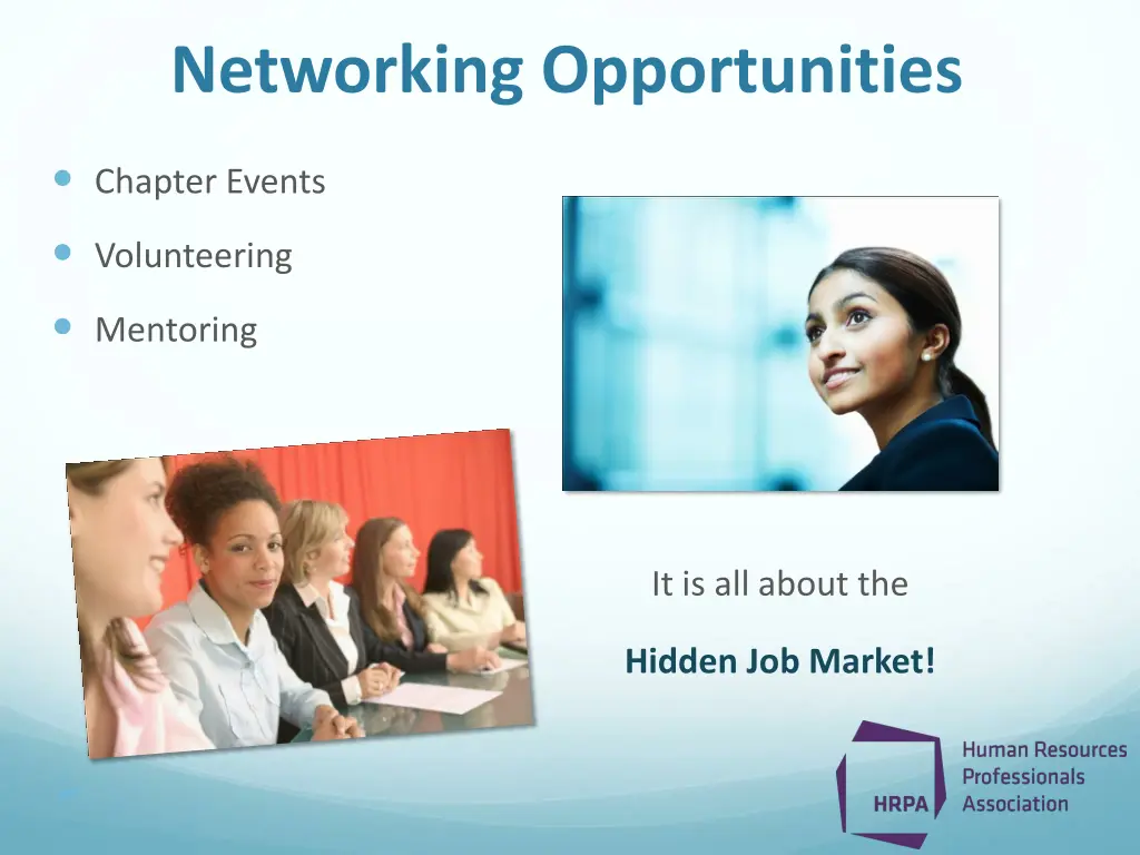 networking opportunities