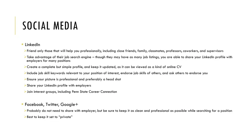 social media