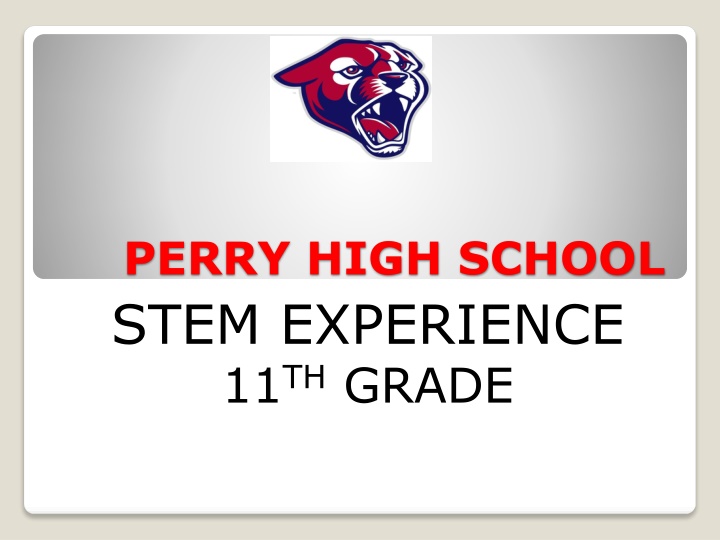 perry high school stem experience 11 th grade