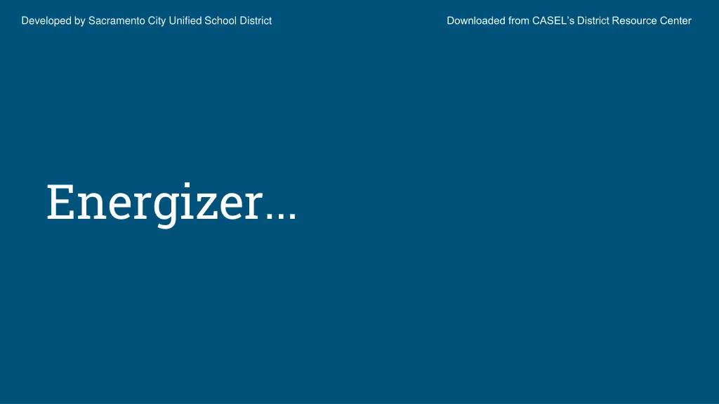 developed by sacramento city unified school 24