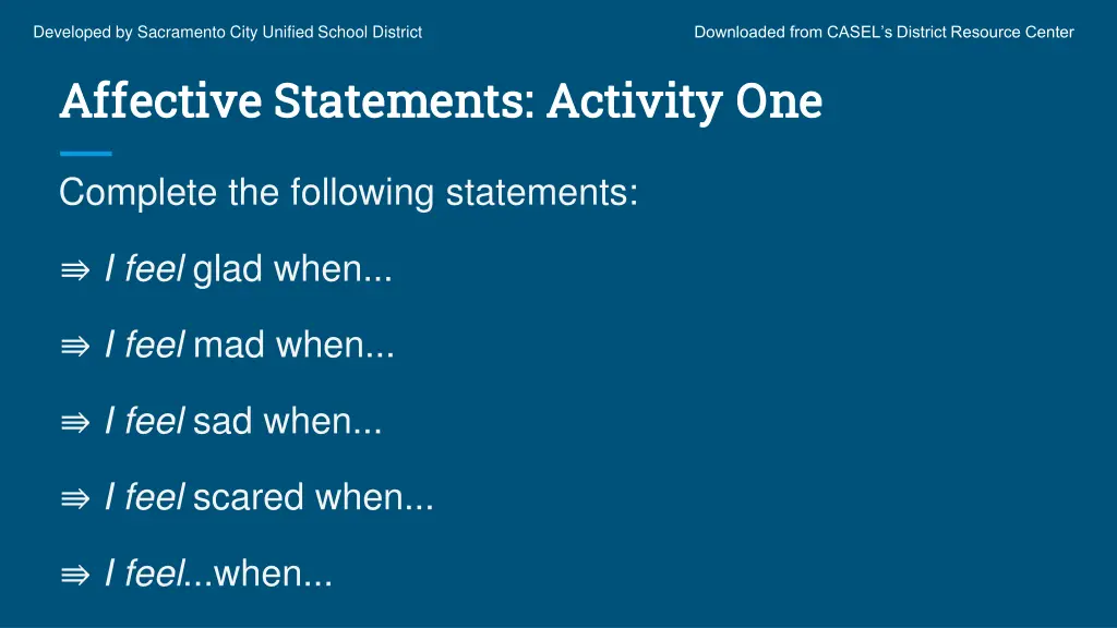 developed by sacramento city unified school 28