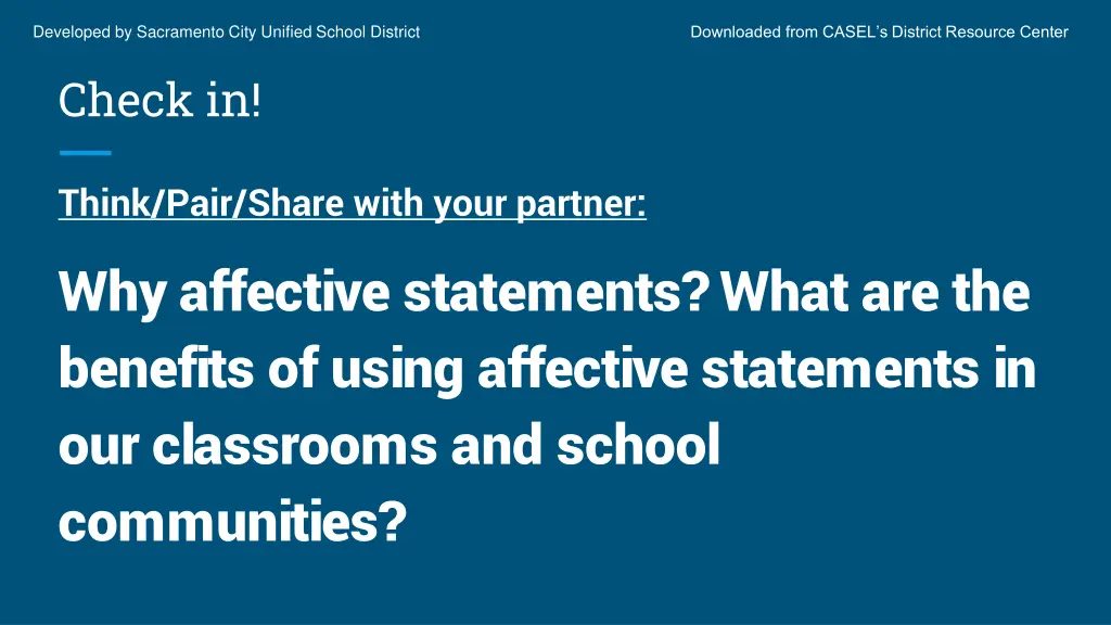 developed by sacramento city unified school 31