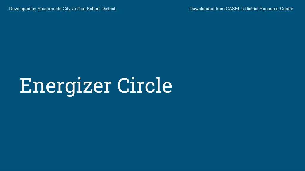 developed by sacramento city unified school 35