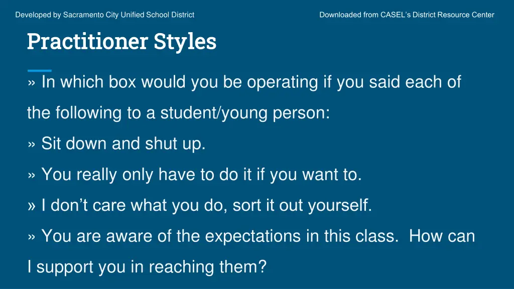 developed by sacramento city unified school 6