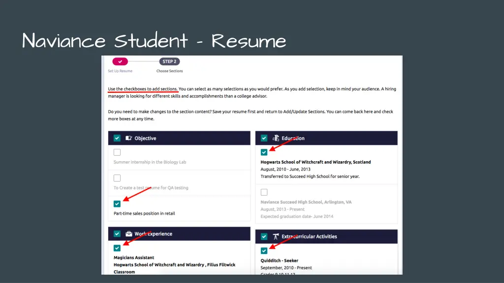 naviance student resume 6
