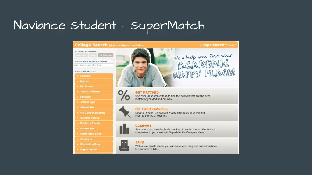naviance student supermatch 2