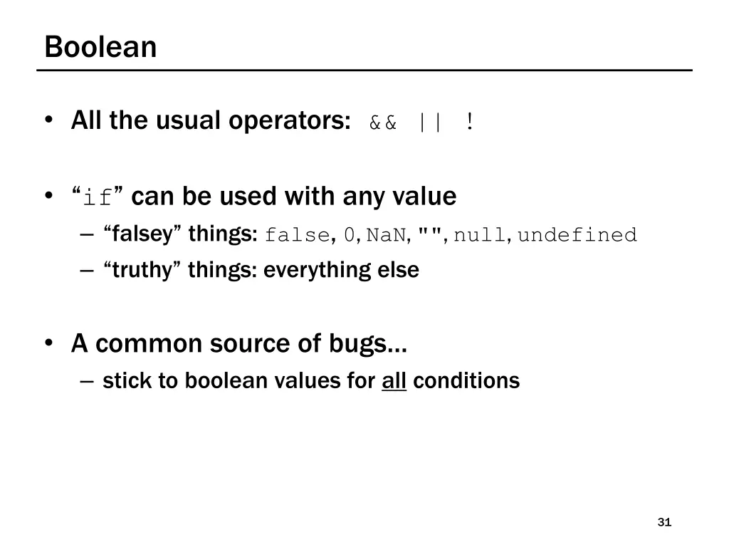 boolean