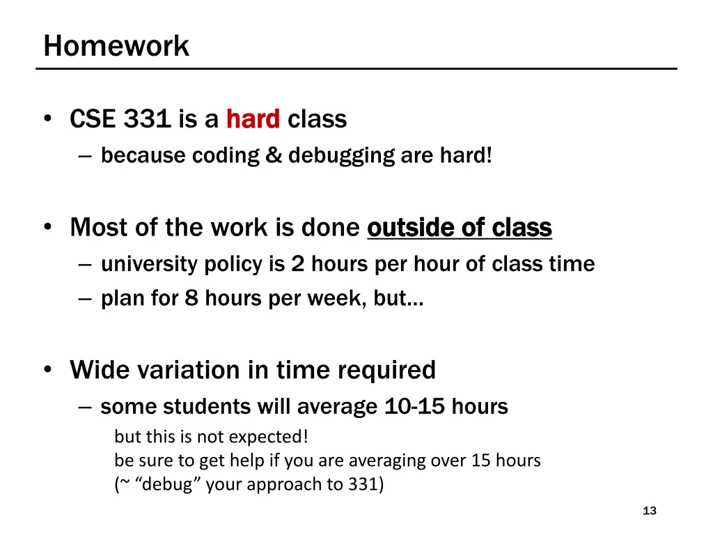 homework