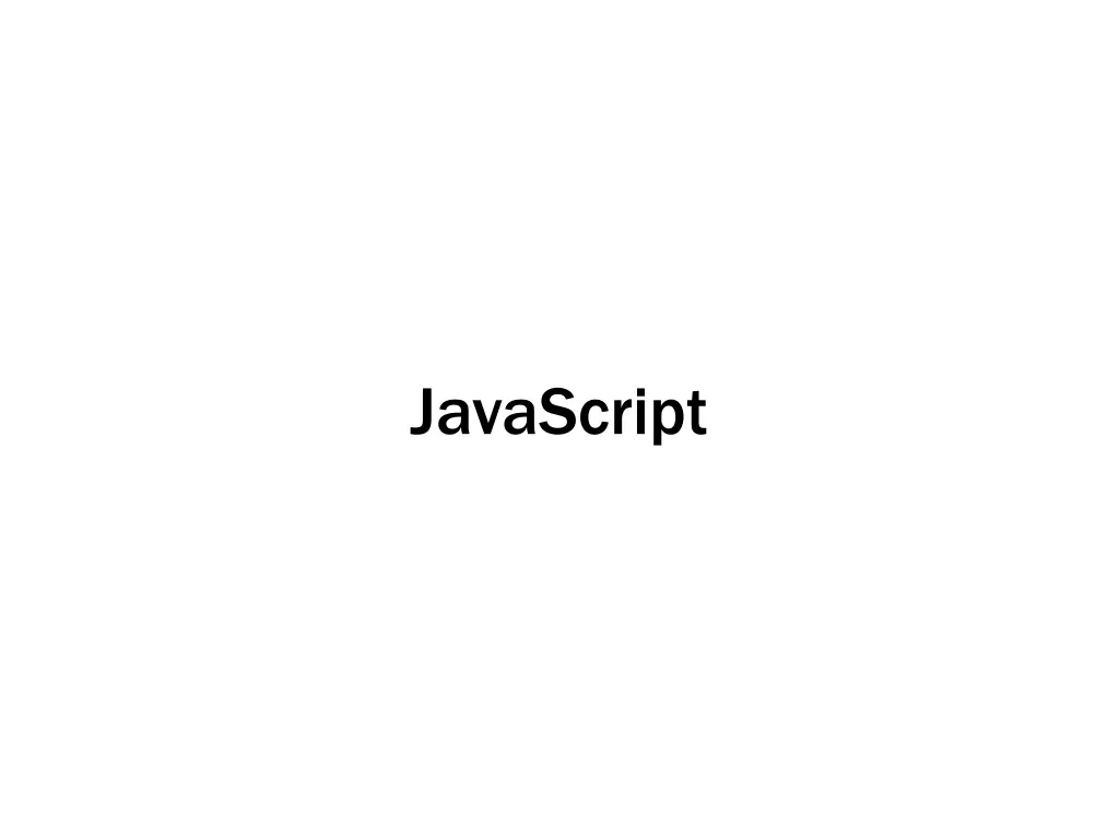 javascript