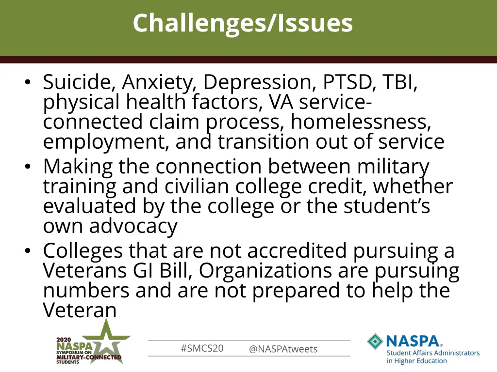 challenges issues