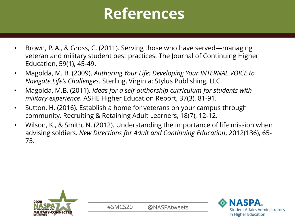 references