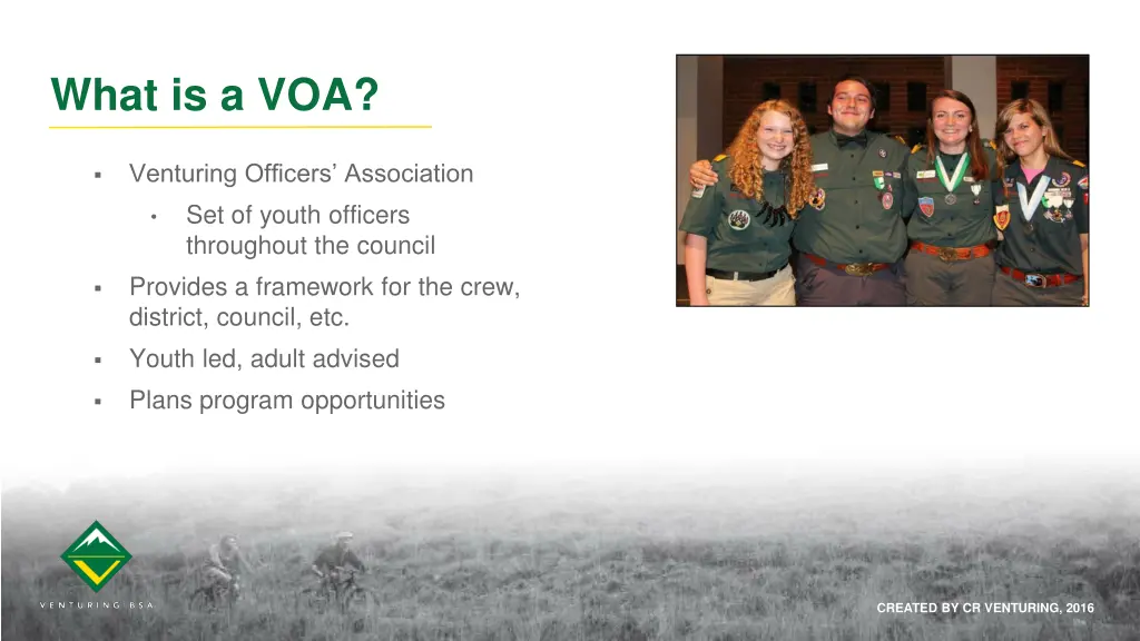 what is a voa