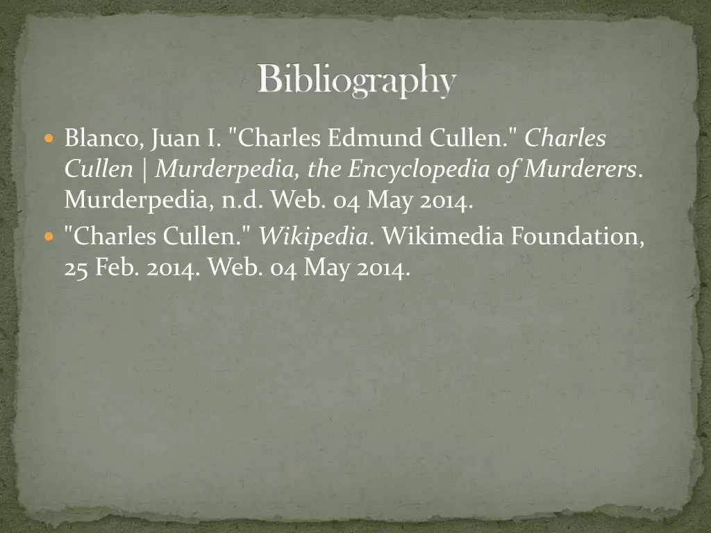 bibliography bibliography