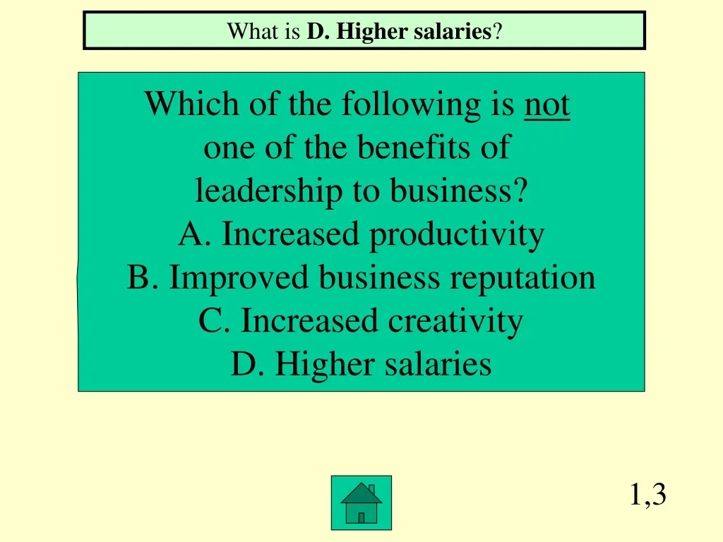 what is d higher salaries