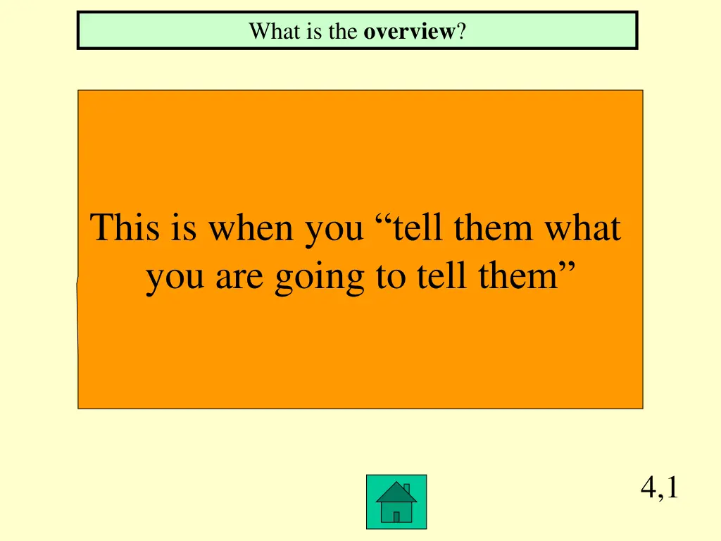 what is the overview
