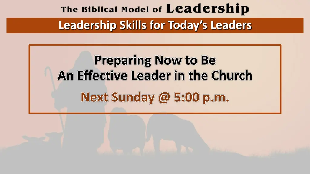 leadership skills for today s leaders