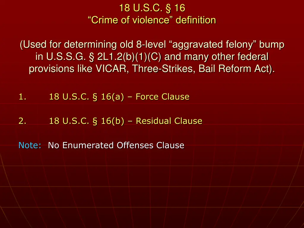 18 u s c 16 crime of violence definition