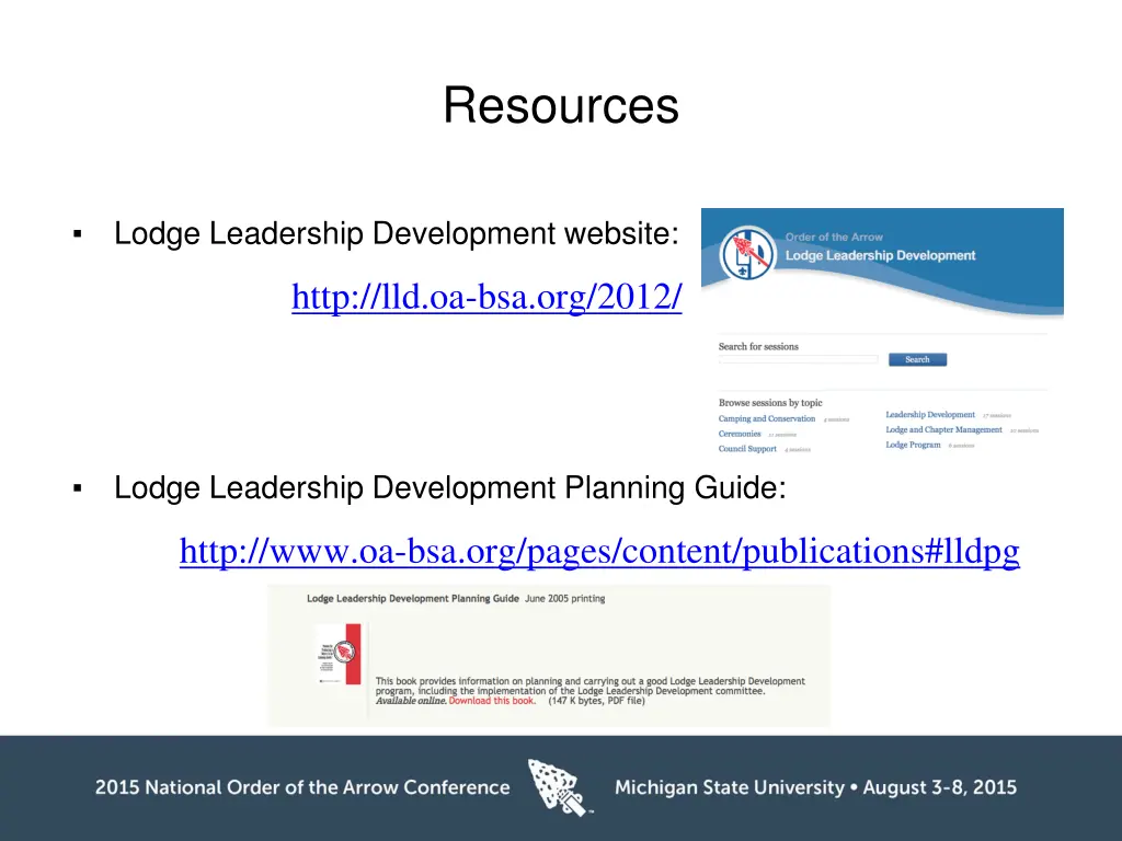 resources