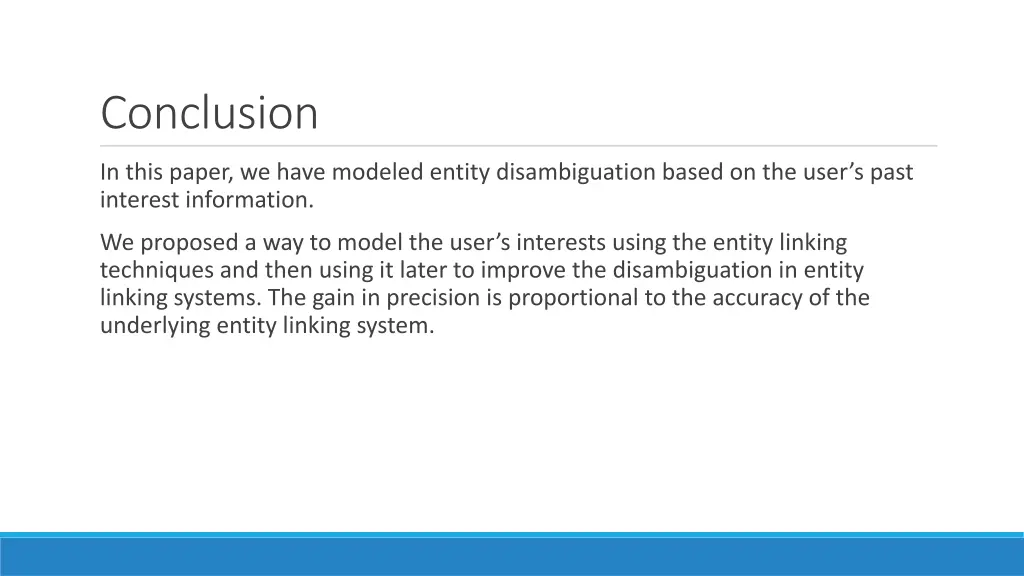 conclusion