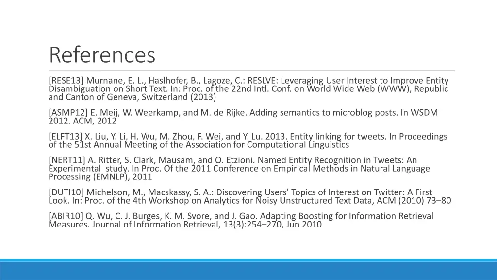 references