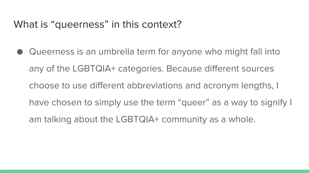 what is queerness in this context