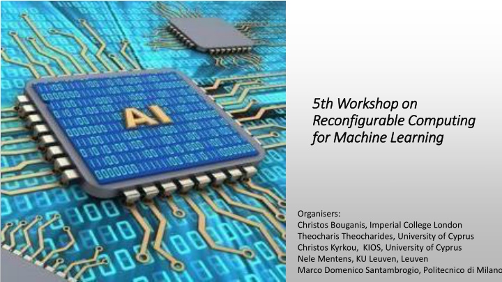 5th workshop on 5th workshop on reconfigurable