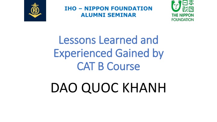iho nippon foundation alumni seminar