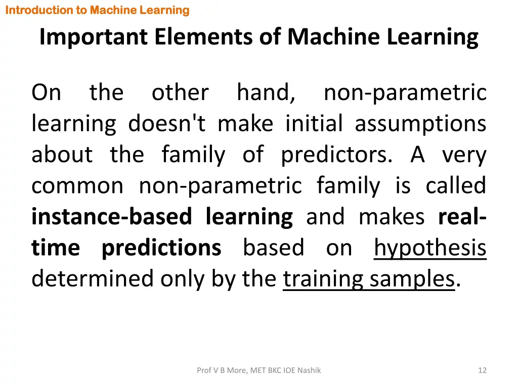 introduction to machine learning introduction 10