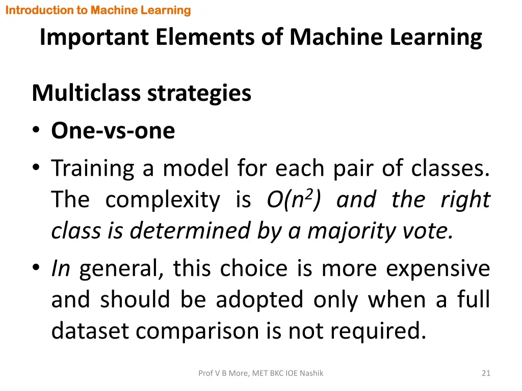 introduction to machine learning introduction 19