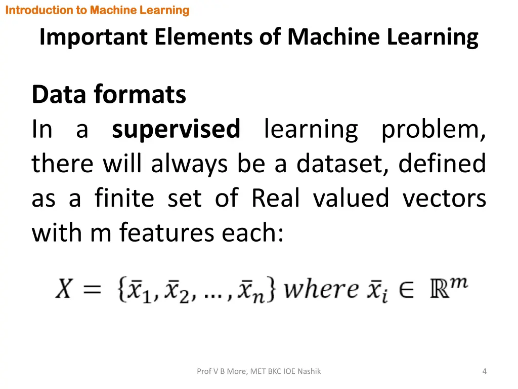 introduction to machine learning introduction 2