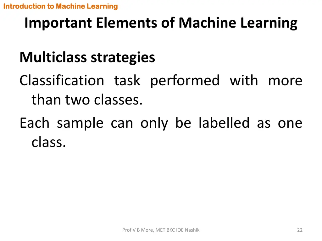 introduction to machine learning introduction 20