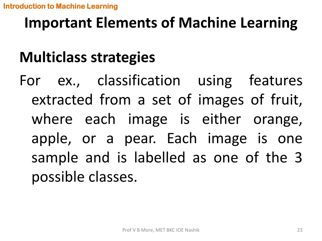 introduction to machine learning introduction 21