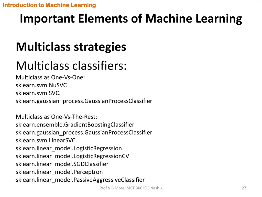 introduction to machine learning introduction 25