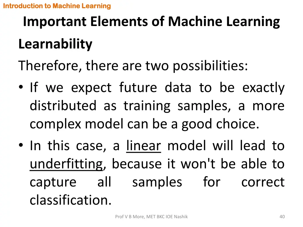 introduction to machine learning introduction 38