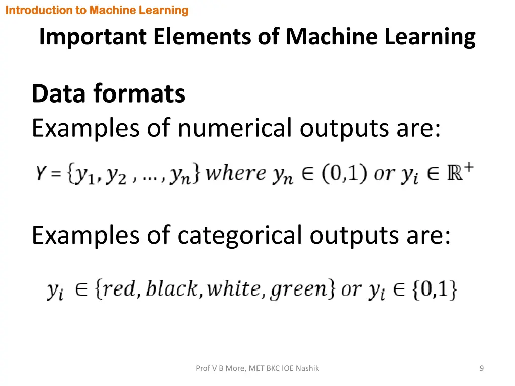 introduction to machine learning introduction 7