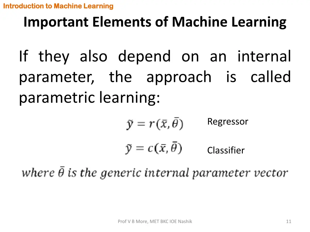 introduction to machine learning introduction 9