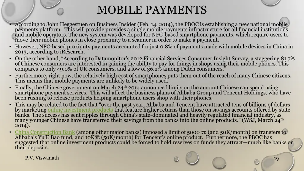mobile payments