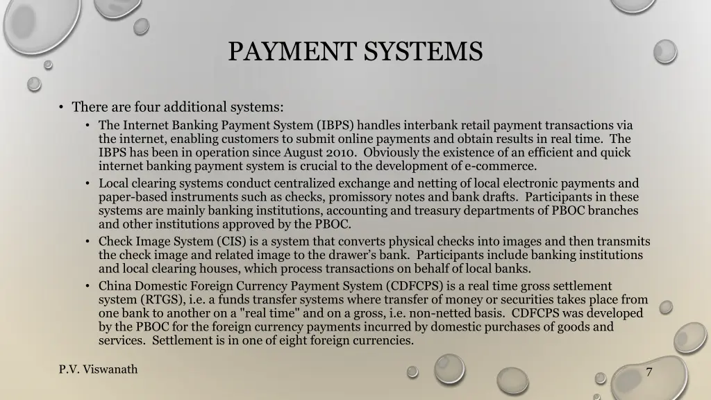 payment systems