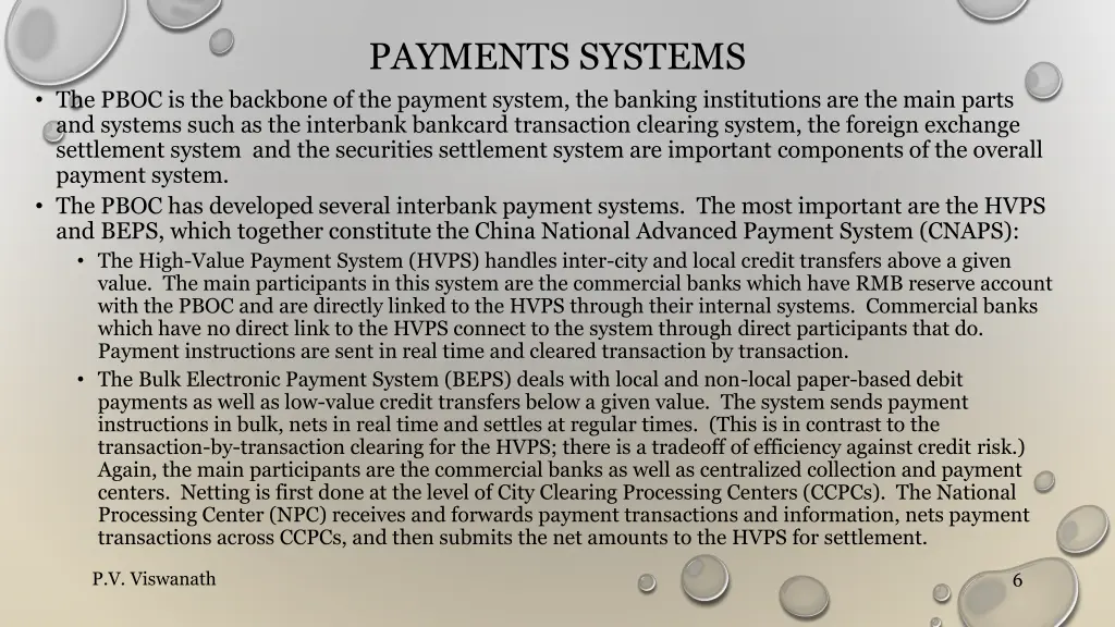 payments systems