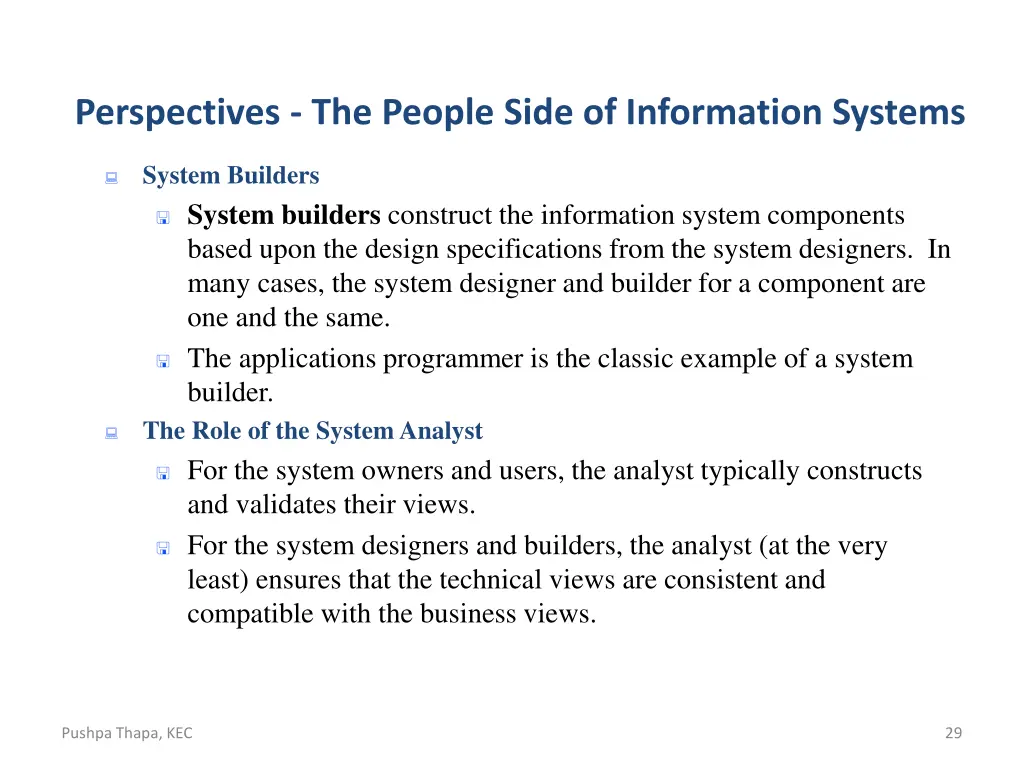 perspectives the people side of information 3