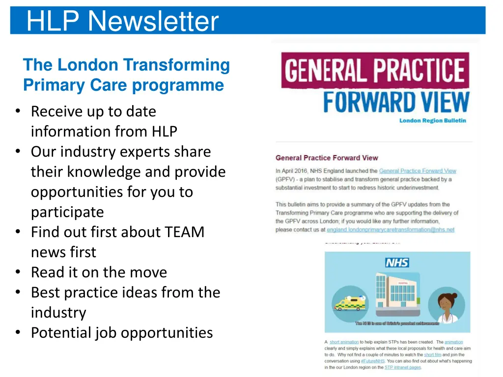 hlp newsletter