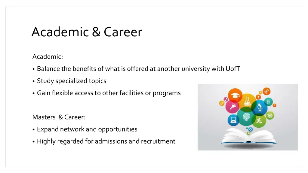 academic career